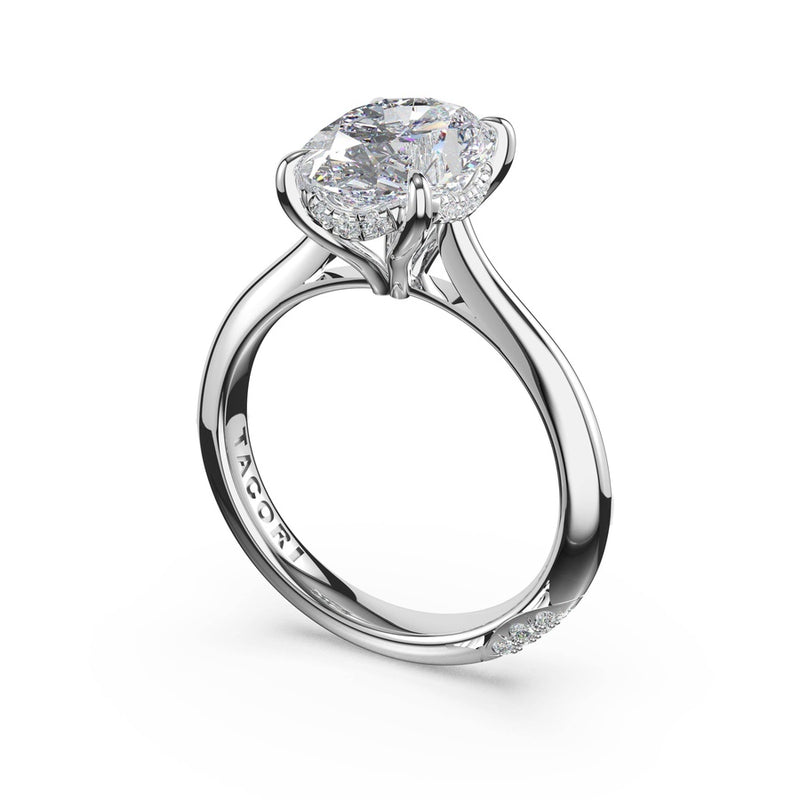 Oval Solitaire Engagement Ring