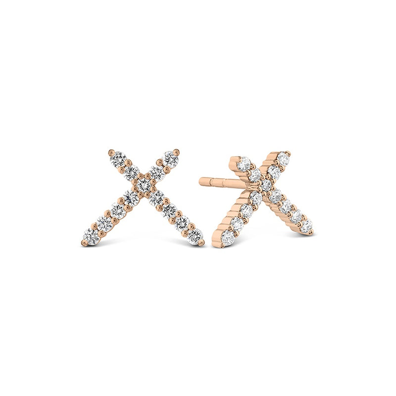 Memoire Luna Intercross Diamond Earrings FECS13500008R72000