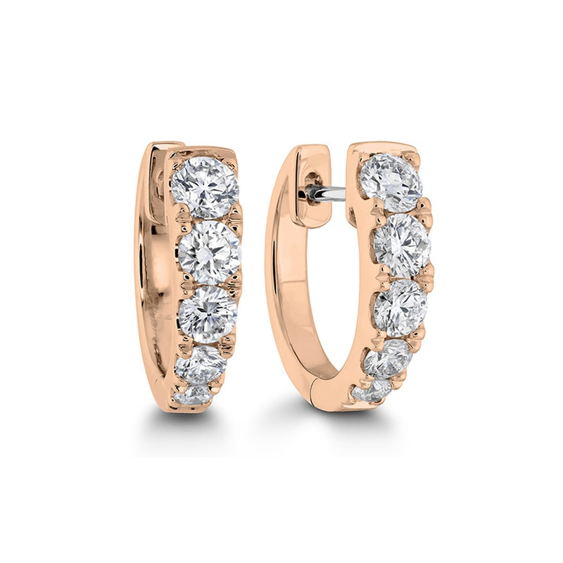 Memoire Essentials Graduated Diamond Huggies Earrings CHHO10114148R72000