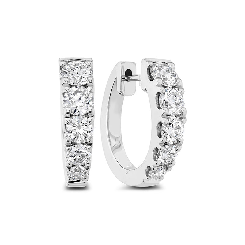 Memoire Essentials Graduated Huggies Earrings CHHO14116178W72000