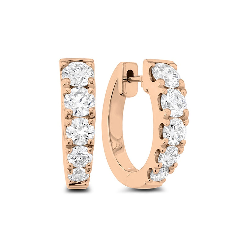 Memoire Essentials Graduated Huggies Earrings CHHO14116178R72000