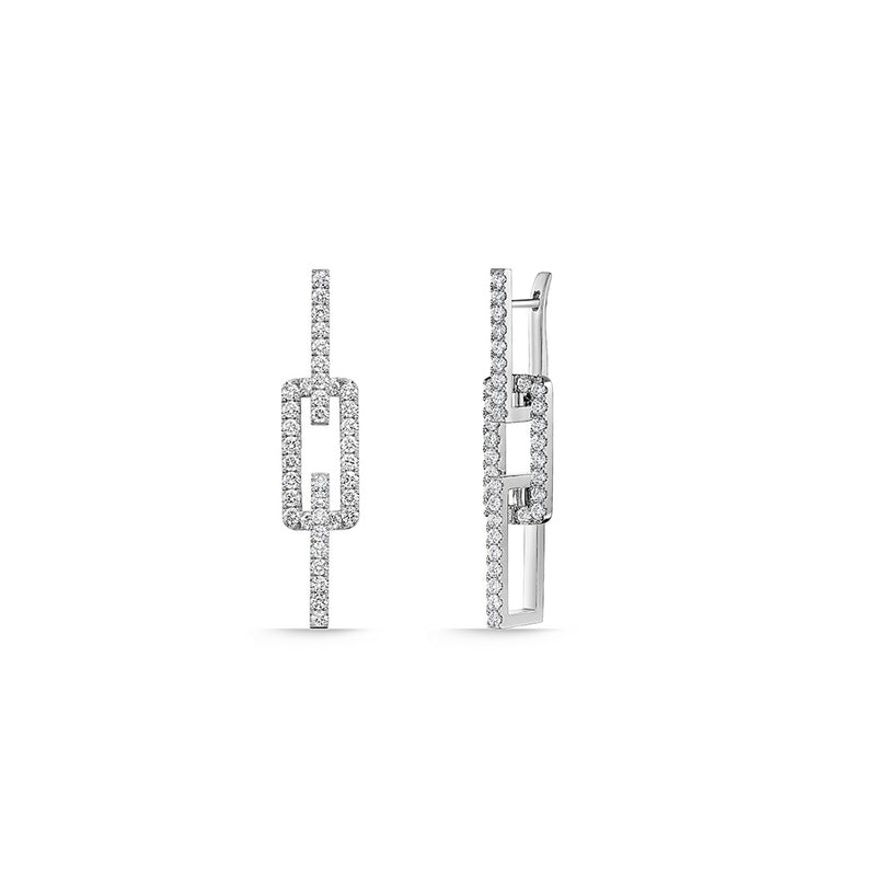 Memoire Essentials Rectangle Drop Earrings CHHO1R141078W72000