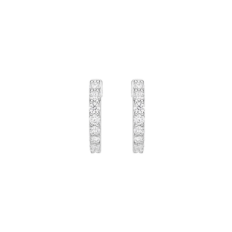Memoire Woven Gallery Huggies Earrings CHHO27412128Y72000