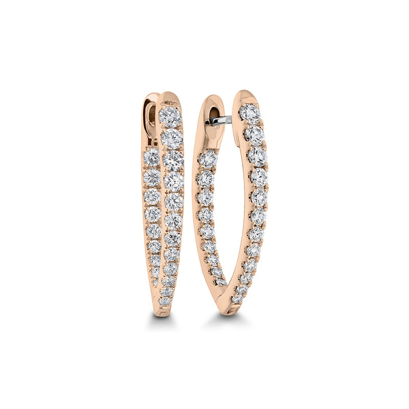Memoire Imperial Diamond Hoops Earrings CHHO24922148R72000
