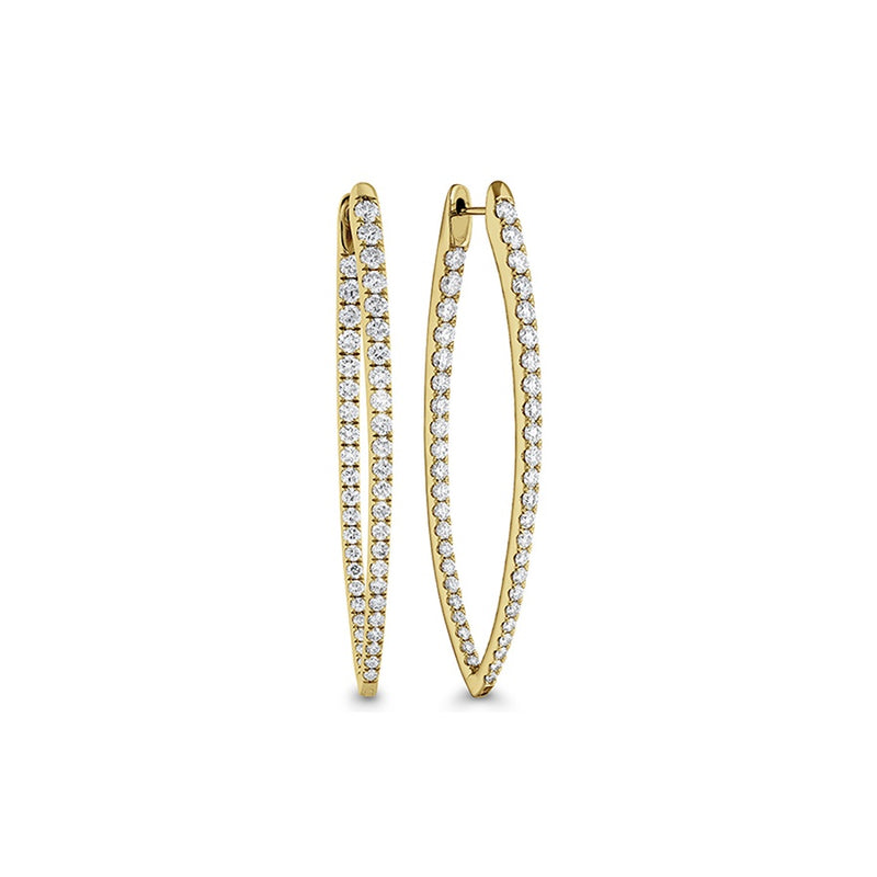 Memoire Imperial Diamond Hoops Earrings CHHO25155198Y72000