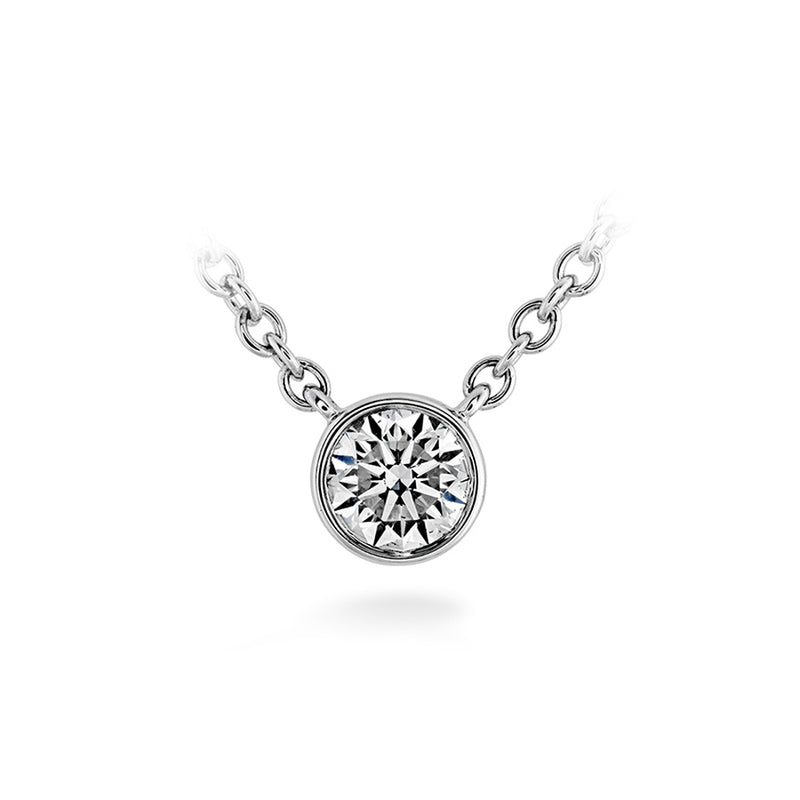 Memoire Cascade Solitaire Bezel Pendant FNZY16418008W72000