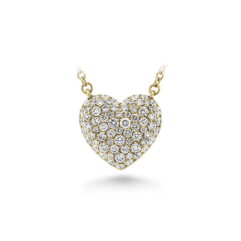 Memoire Pave Heart Necklace CNCS10318008Y72000