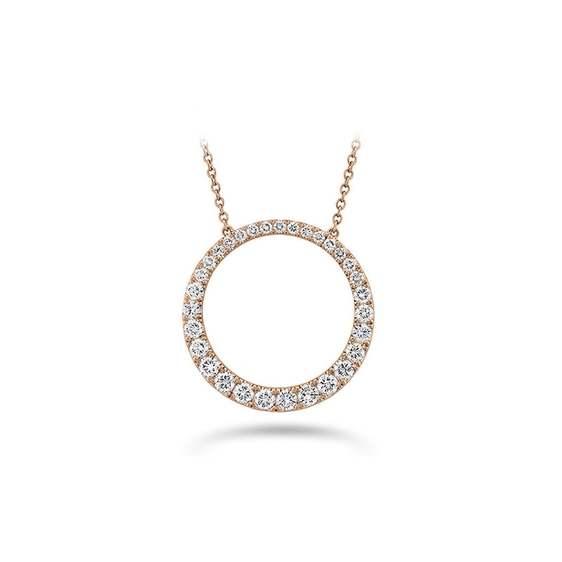 Memoire Graduated Diamond Circle Necklace FNDC10118008R72000