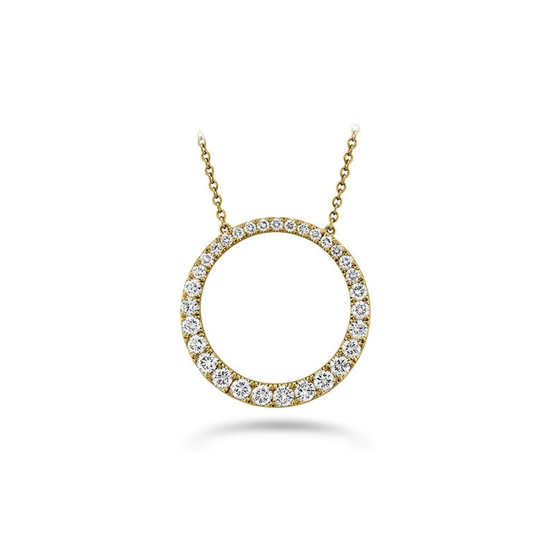 Memoire Graduated Diamond Circle Necklace FNDC10118008Y72000