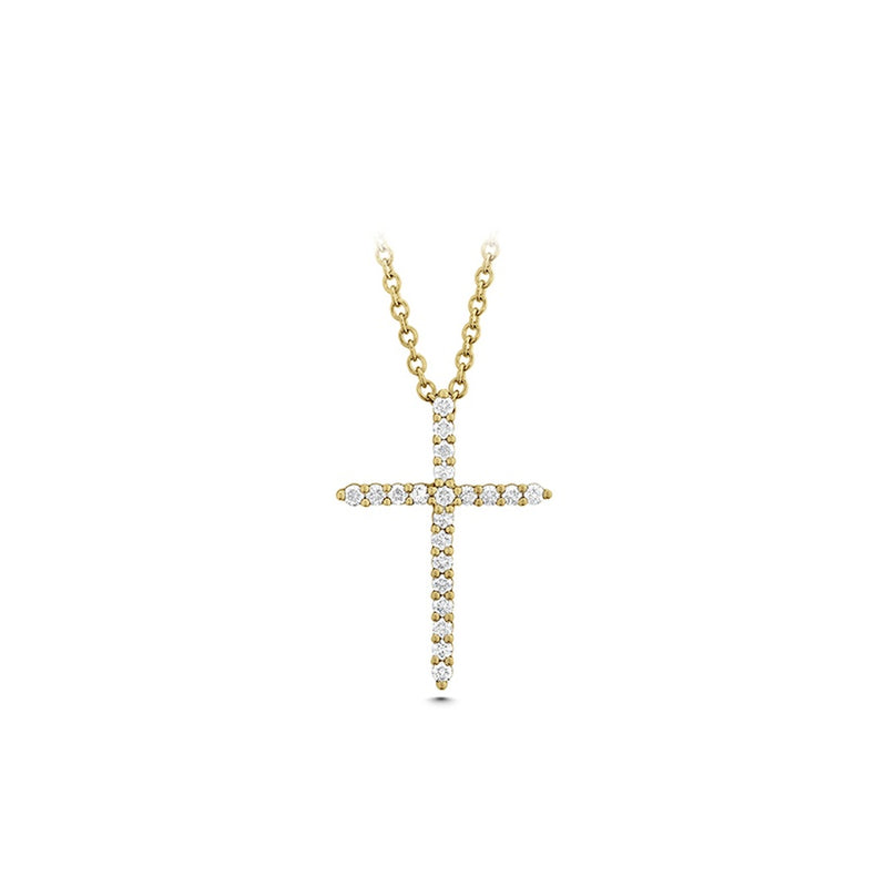 Memoire Shared Prong Diamond Cross Pendant CCCS11518008Y72000
