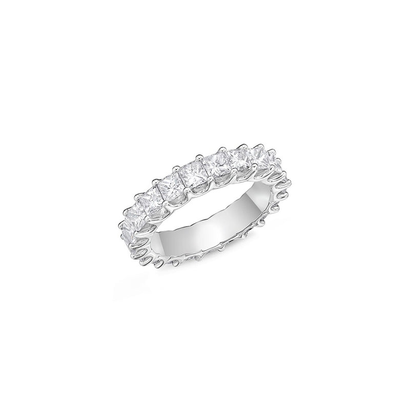 Memoire Geo Arts Princess Cut Eternity Band ERGA20370008W72000