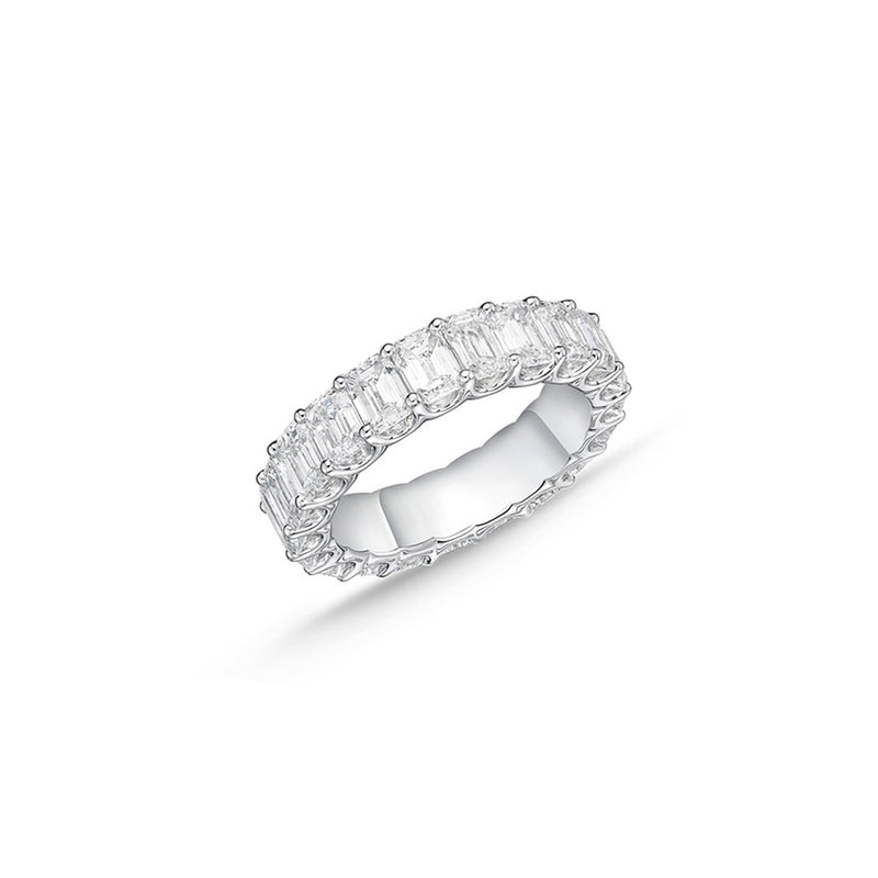 Memoire Geo Arts Emerald Cut Eternity Band ERGA30470008W72000