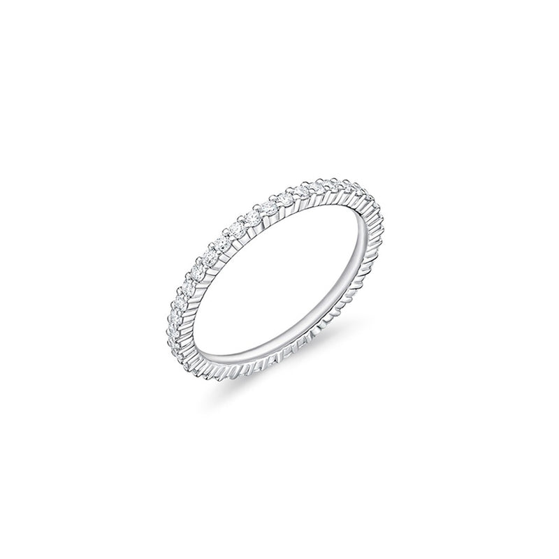 Memoire Petite Prong Diamond Eternity Band ERPT12970008R71000
