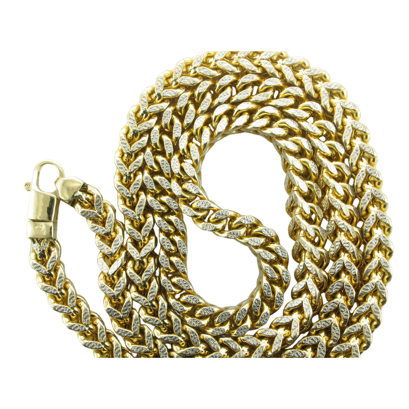 30" SQUARE FOXTAIL FRANCO CHAIN