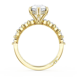 Pear Solitaire Engagement Ring