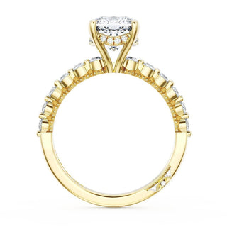 Cushion Solitaire Engagement Ring