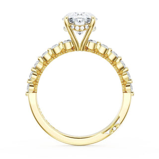 Oval Solitaire Engagement Ring
