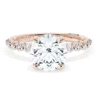Round Solitaire Engagement Ring