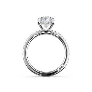 Round Solitaire Engagement Ring