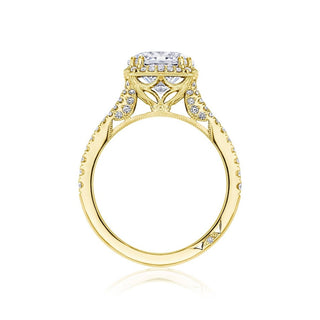 Round Bloom Engagement Ring