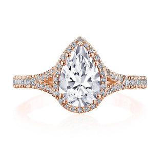 Pear Bloom Engagement Ring
