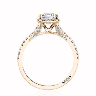 Emerald Bloom Engagement Ring