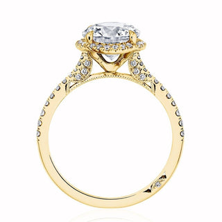 Round Bloom Engagement Ring