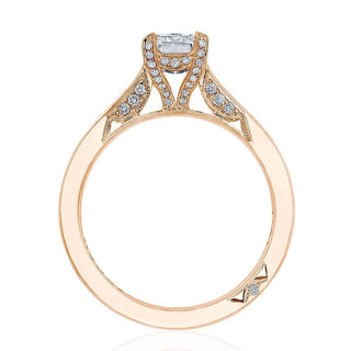 Emerald Solitaire Engagement Ring