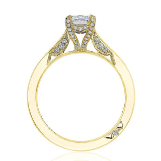 Emerald Solitaire Engagement Ring