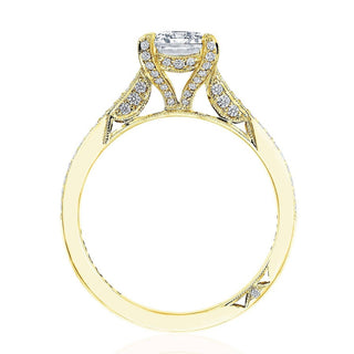 Emerald Solitaire Engagement Ring