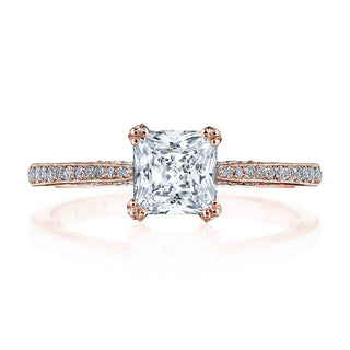 Princess Solitaire Engagement Ring
