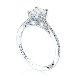 Princess Solitaire Engagement Ring