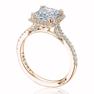 Princess Bloom Engagement Ring