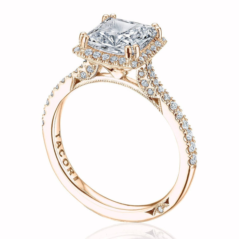 Princess Bloom Engagement Ring