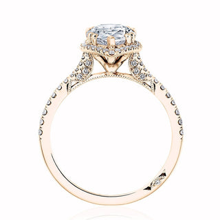 Round Bloom Engagement Ring