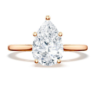 Pear Solitaire Engagement Ring