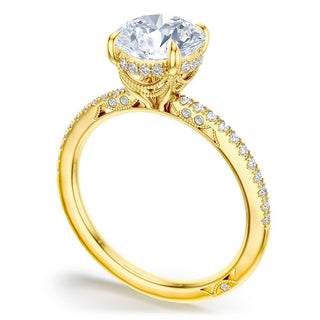 Round Solitaire Engagement Ring