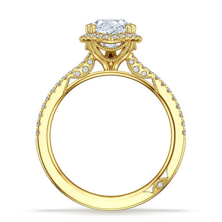 Pear Bloom Engagement Ring
