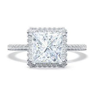 Princess Bloom Engagement Ring