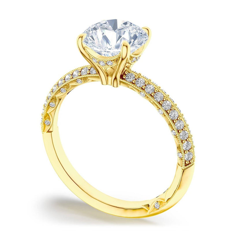 Round Solitaire Engagement Ring