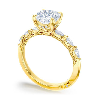 Cushion Solitaire Engagement Ring