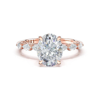 Oval Solitaire Engagement Ring