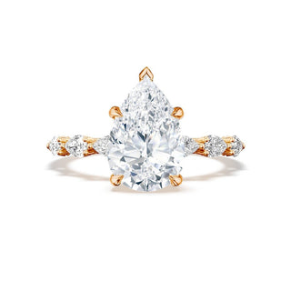 Pear Solitaire Engagement Ring