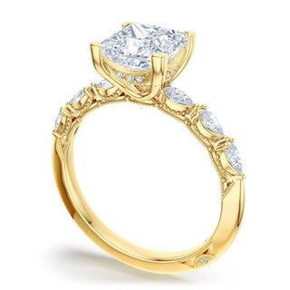 Princess Solitaire Engagement Ring