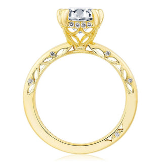 Emerald Solitaire Engagement Ring