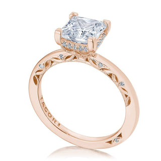Princess Solitaire Engagement Ring