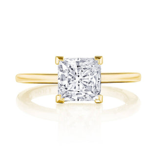 Princess Solitaire Engagement Ring