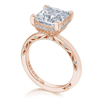 Princess Solitaire Engagement Ring