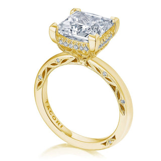 Princess Solitaire Engagement Ring