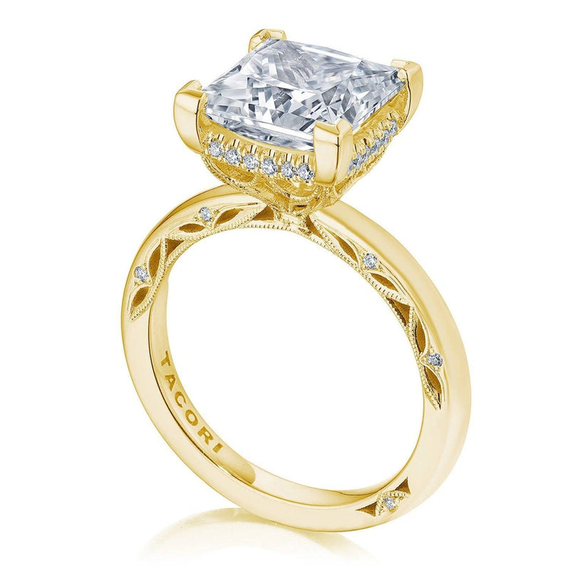 Princess Solitaire Engagement Ring